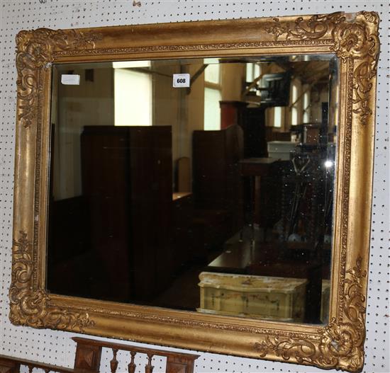 Gilt frame mirror